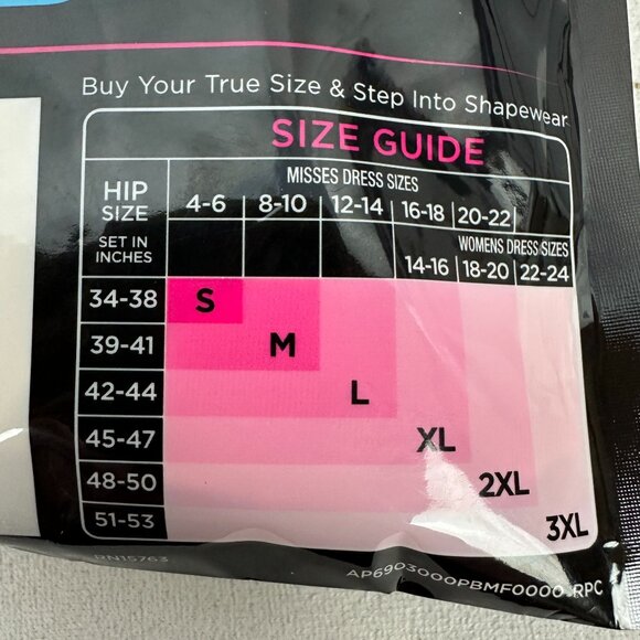 Maidenform Flexees 3XL Cool Comfort Firm Shaping Shorty Ultimate Booty Lift - Picture 5 of 9